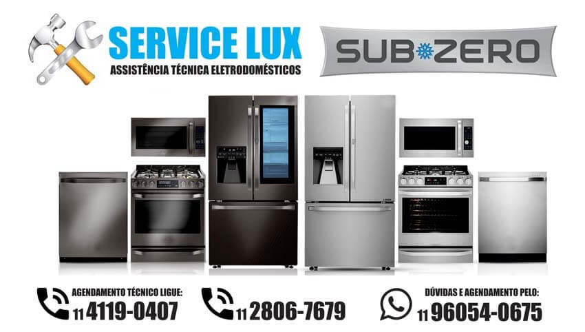 Assistência Sub-zero eletrodoméstico Assistência Sub-zero eletrodoméstico